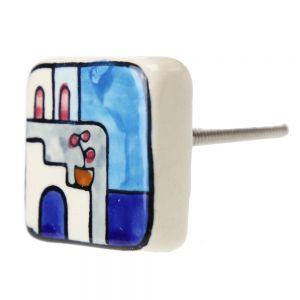 Ceramic Door Knob with 
Stainless Steel Fittings
Square 4 x 4 cms Ceramic Door Knob with 
Stainless Steel Fittings
Square 4 x 4 cms