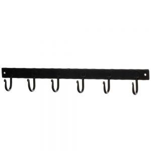 Κρεμάστρα σφυρίλατη 6 γάντζοι 40εκ.