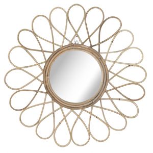 Καθρέπτης Rattan 47εκ.  Καθρέπτης Rattan 47εκ.