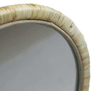 Καθρέπτης rattan 36εκ. - φυσικό Καθρέπτης rattan 36εκ. - φυσικό