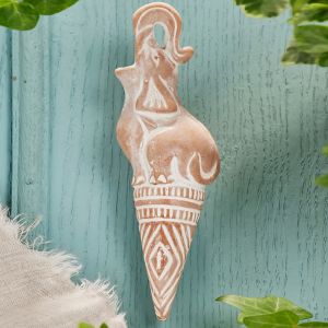 Terracotta Elephant Watering Spike Terracotta Elephant Watering Spike