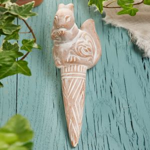 Terracotta Squirrel Plant Watering Spike Terracotta Squirrel Plant Watering Spike