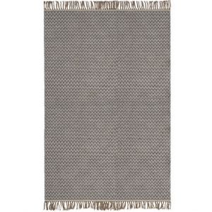 Zigzag weave rug Grey 120 x 180cm Zigzag weave rug Grey 120 x 180cm