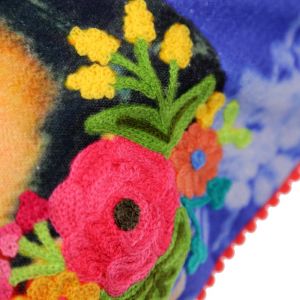 Frida Kahlo cushion blu 45x45cm Frida Kahlo cushion blu 45x45cm