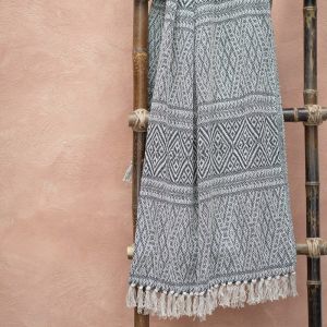 Salasar large throw/bedcover, grey, 225x250cm Salasar large throw/bedcover, grey, 225x250cm