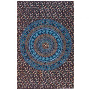 Jaipur cotton wallhanging/tapestry single 140x220cm Jaipur cotton wallhanging/tapestry single 140x220cm