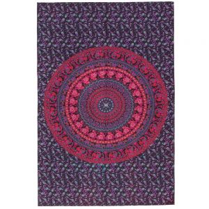 Jaipur cotton wallhanging/tapestry single 140x220cm Jaipur cotton wallhanging/tapestry single 140x220cm