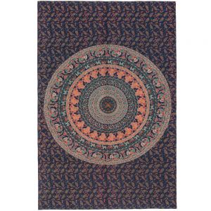 Jaipur cotton wallhanging/tapestry single 140x220cm Jaipur cotton wallhanging/tapestry single 140x220cm