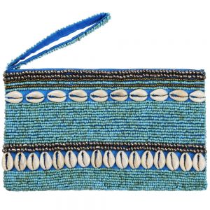 Τσαντάκι με Χάντρες & Κοχύλια 20x12