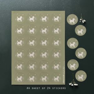 Sticker sheet-Lamb (24) Sticker sheet-Lamb (24)