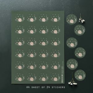 Sticker sheet-Hedgehog (24) Sticker sheet-Hedgehog (24)