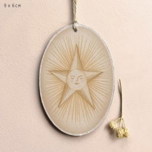 Ετικέτα πλανήτες 9x6,2εκ.- Χρυσό αστέρι