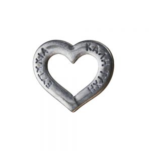 Καρδιά περίγραμμα ματ 4εκ. Καρδιά περίγραμμα ματ 4εκ.