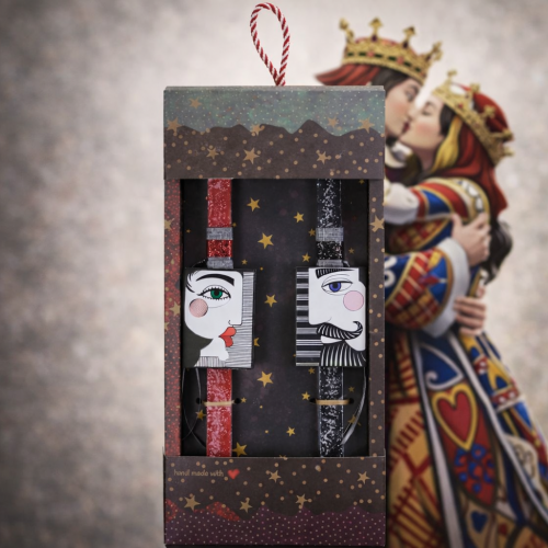 Easter Candle King & Queen magnets