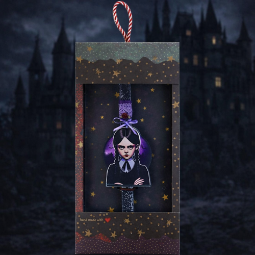 Λαμπάδα Κόρη της νύχτας - Μαύρο