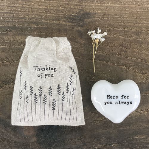 Μικρό πουγκί με κορδόνι 6,5x8,5εκ. - Thinking of you