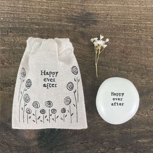 Small drawstring bag-Happy ever after