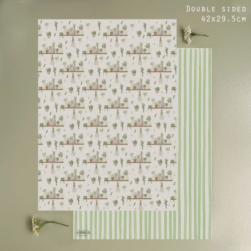 Χαρτί μικρό 29x42εκ.-Green house