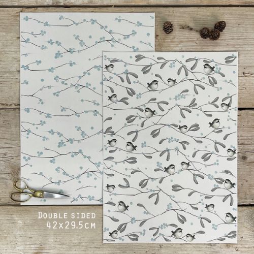 Small wrap sheet birds-Coal tit