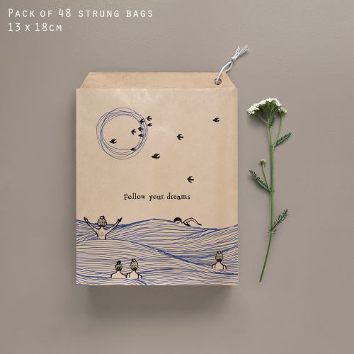 Σακουλάκια 13x18 (48) - Follow your dreams