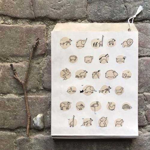 Strung bags (50)-Animals