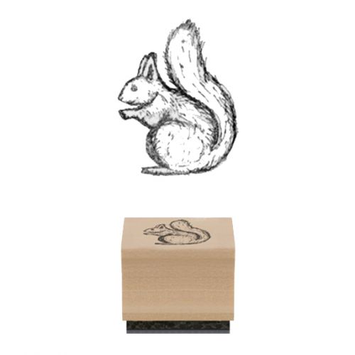 Rubber stamp - Squirrel