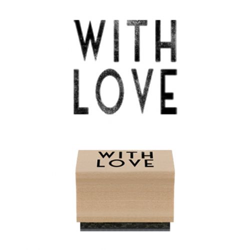 Rubber stamp - With love