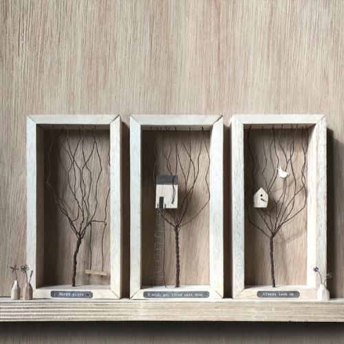 Wire tree frame-Swing/Happy place