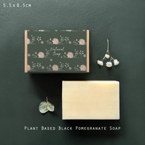 Σαπούνι μαύρου ροδιού 8,5εκ. - Σκαντζόχοιρος