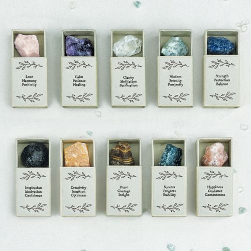 Σπιρτόκουτο με κρύσταλλο 4,5x3,4εκ.- Κίτρινη Αβεντουρίνη 