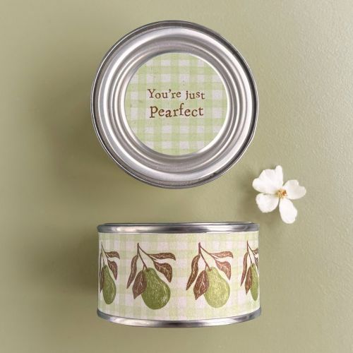 Fruit candle-You're just pearfect