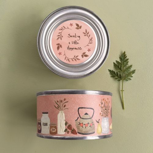 Country candle-Sending a little happiness