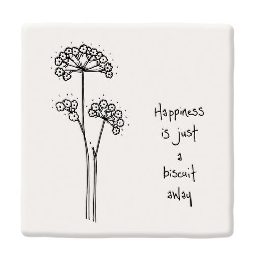 Σουβέρ φλοράλ 10,5εκ. πορσελάνη - Happiness biscuit