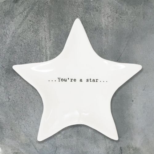 Wobbly star dish-You're a star