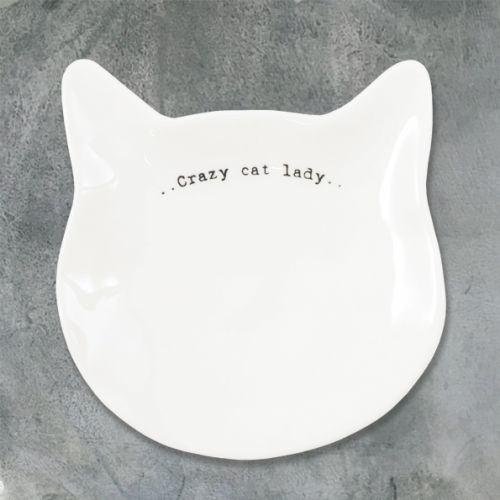 Wobbly cat dish-Crazy cat lady