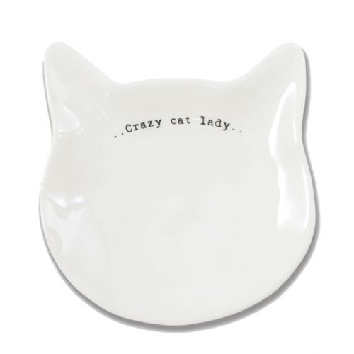Wobbly cat dish-Crazy cat lady