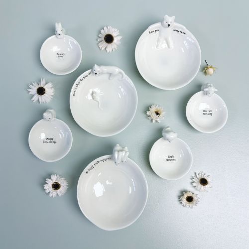 Small animal bowl-Cat/Pretty little things