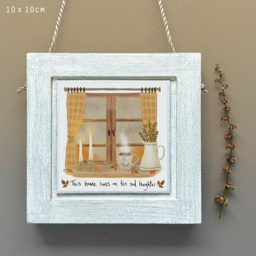 Sq window pic-Home runs on tea & laughter