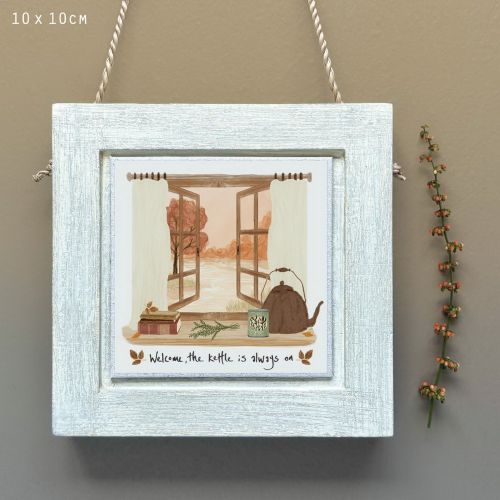 Sq window pic-Welcome, the kettle is always on