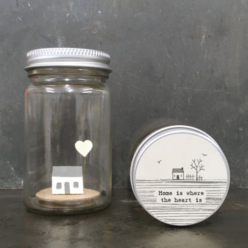 World in a jar-Home is where heart is