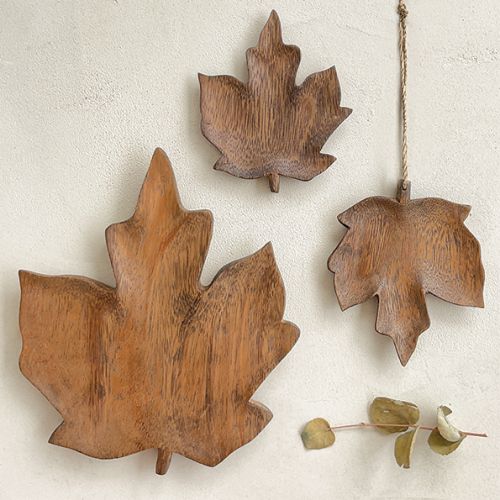 Flat leaf bowl-Maple