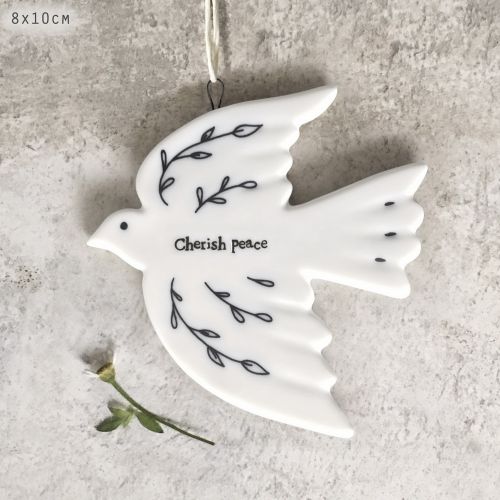 Porcelain dove-Cherish peace