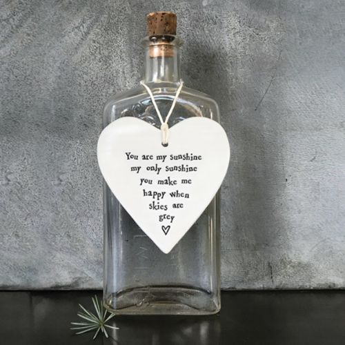 Πορσελάνινη καρδιά - You are my sunshine…