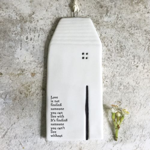 Σπίτι πορσελάνη - μεγάλο 11εκ. Love is finding