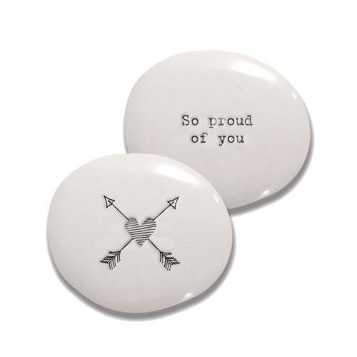 Porcelain pebble-So proud