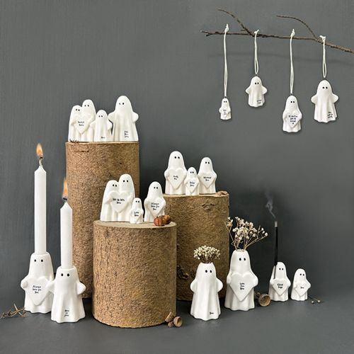 Hanging ghost-Too cute to spook