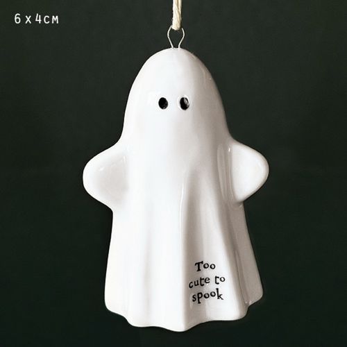 Hanging ghost-Too cute to spook