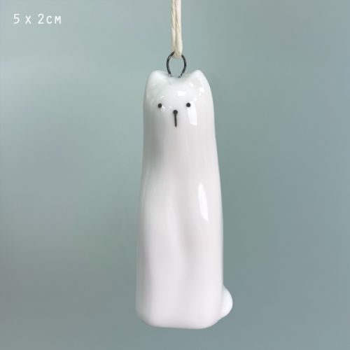 Porcelain hanger-Cat