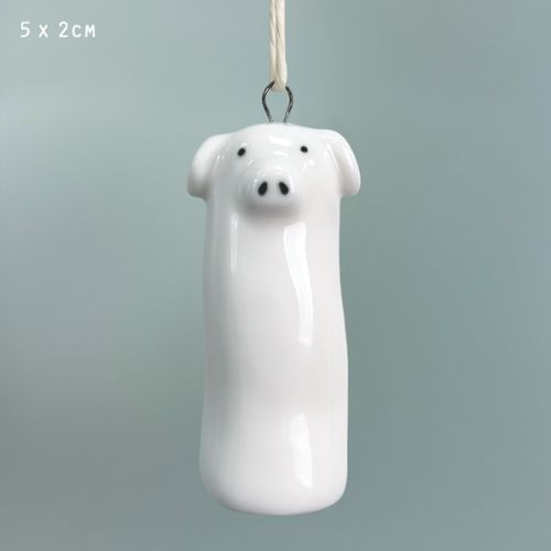 Porcelain hangerPig