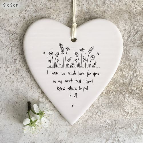 Wobbly round heart-Have so much love for you